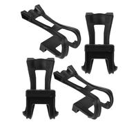 Gogogmee Soportes Ajustables para Pedales de Bicicleta Estática Calapiés para Pedales de Bicicleta de Piñón Fijo Juego de 4 Piezas Elásticos para Ciclismo Indoor y Entrenamiento Seguro