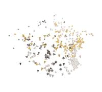 Gogogmee Tachuelas Punk para Decoración de Uñas 6 Compartimentos Remaches Cónicos Metálicos Accesorio Mini para Manicura Gótica Dijes para Nail Art Versátiles y Duraderos Uso en Uñas y