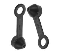 Gogogmee Tapa Antipolvo para Regulador de Buceo 2 Piezas, Cubierta de Goma Negra Resistente al Agua para Etapa del Regulador, Accesorios Profesionales para Mantenimiento y