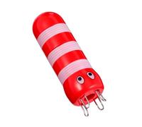 Gogogmee Tejedor de Cuerda DIY en Plástico ABS Rojo Mini Máquina de Tejer Manual Forma de Abeja para Manualidades y Tejido de Punto Herramienta Portátil Principiantes