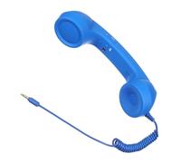 Gogogmee Telefónico Retro Azul con Protección contra Radiación Ajustable y Diseño Compatible con Teléfonos Móviles