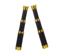 Gogogmee Telescopio Monocular Pirata 2 Piezas para Niños Telescopio de Bolsillo Lente Óptica Clara y Diseño Temático para Fiestas y Juegos Educativos
