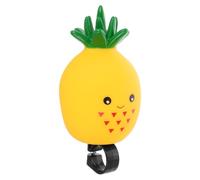 Gogogmee Timbre de Bicicleta Diseño de Piña Sonido Nítido y Potente Mini Campana para Ciclismo Infantil Accesorios para Bicicletas de Paseo y Montaña Fácil Instalación Material