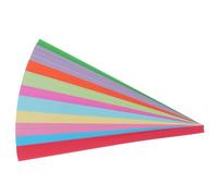 Gogogmee Tiras de Papel para Manualidades y Práctica de Destreza Manual 1500 en Forma de de Varios Colores Color Aleatorio en Escuelas y Actividades Creativas