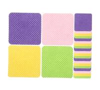 Gogogmee Toallitas para Eliminar Pegamento de Uñas Reutilizables de Pads de Tela Suave para Manicura y Limpieza de Esmalte Viaje Multiuso y Lavables