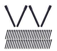 Gogogmee Varillas Mezcladoras para Tatuajes y Micropigmentación 300 Unidades Desechables Negro Palitos para Mezclar Pigmentos Uniformes para Profesionales del Tatuaje