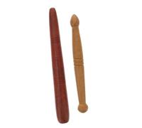 Gogogmee Varillas Para Pies Multifunción 2 Piezas Puntas De Madera Para El Cuidado Corporal