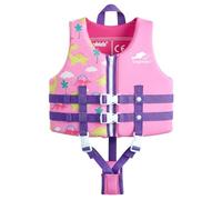 Gogokids Chaleco Flotador para Niños Bebe Chaleco de Natación de Neopreno - Chaleco para Nadar Chaleco Piscina Chaleco Kayak Traje de Baño para 11-35 kg 1-9 años Niños Niñas