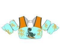 Gogokids Chaleco salvavidas para bebé con alas de natación para 15-30 kg, certificado EN 13138-1, ayuda de natación para niños de 2 a 6 años, fideos de natación para niños pequeños con brazos para