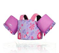 Gogokids Chaleco salvavidas para niños con alas de natación para bebés - Cómodo flotador con pulseras para niños de 1 a 6 años, 24-66 lbs/11-30 kg, chaqueta de entrenamiento de natación con hebilla de