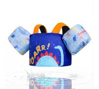 Gogokids Chaleco salvavidas para niños con alas de natación para bebés - Cómodo flotador con pulseras para niños de 1 a 6 años, 24-66 lbs/11-30 kg, chaqueta de entrenamiento de natación con hebilla de
