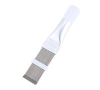 gohantee Peine de Aletas de Aire Acondicionado, Acero Inoxidable, Condensador de CA, alisador de Aletas de CA, Cepillo Limpiador de Aletas de Aire Acondicionado, Herramienta de Limpieza de Aletas de