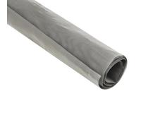 GOHAPY 1 Hoja de Malla de Acero Inoxidable, Rollo de Malla de Metal Fino con Orificio de 1,1 mm y Malla 20, Malla de Alambre de 50 x 100 cm y 50 x 200 cm(50x200cm)