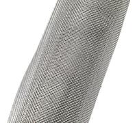 GOHAPY 2 Piezas de Malla de Alambre Tejido de Acero Inoxidable, Filtro de Malla de Acero Inoxidable 304 de 1,4 mm y 16 Orificios(15x15cm)