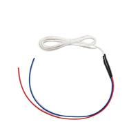 GOHAPY Cable Calefactor de bajo Voltaje de Caucho de Silicona de 12 V, con Cable frío for unir Asientos de automóvil, Mantas eléctricas, Almohadillas térmicas y Alfombrillas(11.4ft)