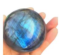 GOHAPY Esferas de Piedra de Cuarzo de Cristal Natural, Piedra Pulida, 4,5 cm, 5,5 cm, 6,5 cm, Esfera Mineral Decorativa Grande Pulida for el hogar(6.5cm)