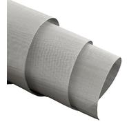 GOHAPY Lámina de Filtro de Malla de Acero Inoxidable de Alambre Tejido, Malla de Metal Fino de 120 Mallas, Malla de Acero Inoxidable, 1 Pieza(20x30cm)