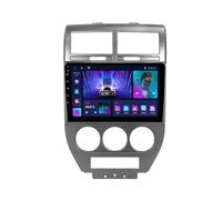 GOHEXA Android 12.0 Radio Coche 2 DIN 10 Pulgadas Pantalla Táctil para Jeep Compass 2007-2009 con GPS,USB,FM Radio,WiFi,Llamadas Manos Libres Bluetooth Volante (Size : 1+32G)