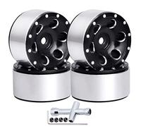 GoHobby 1.0 Beadlock Wheels 1 "Micro llantas de rueda para todos los accesorios de actualizaciones de coche Axial SCX24 RC Crawler escala 1/24