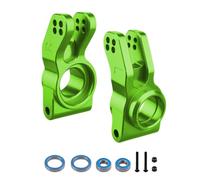 GoHobby Bujes traseros de aluminio para eje trasero de 1/8 ARRMA Typhon Talion 6S, 1/7 Infraction Limitless Mojave 6S BLX actualizaciones, reemplaza AR330193 (verde)