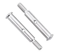 GoHobby Ejes delanteros para 1/10 Traxxas 2WD Slash Rustler Stampede Bigfoot Ford F-150 Reemplazo de 3637