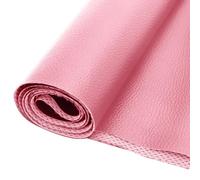 Gohytal Tela de piel sintética por metros, 200 x 140 cm, resistente al agua, tejido de piel sintética granulada, tela texturizada, venta por metros, piel sintética, rasgaduras, tela de tapicería para