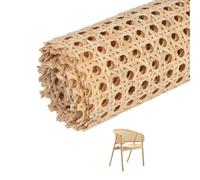 GOIEHIR 40 x 95 cm Caña de Ratán Rollo, Rollo de Mimbre, Ratán Abierto Tejido, Trenza Vienesa para Muebles, para Proyectos de Azotes, Decoración del Hogar