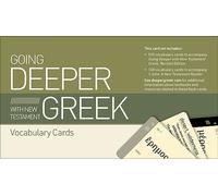 Going Deeper with New Testament Greek Vocabulary Cards