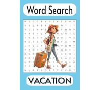 Going On Vacation: Easy to Read word search puzzles all about vacations and travel! | 6x9 inches, 110 pages | 55 puzzles