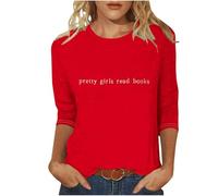 Going Out Tops - Suéter ligero con cuello en V para mujer, suéter de punto holgado para acampar