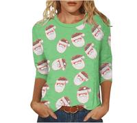 Going Out Tops - Suéter ligero con cuello en V para mujer, suéter de punto holgado para senderismo