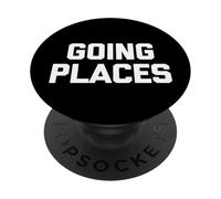 Going Places - Funny Dichos Viaje por carretera Viaje de vacaciones familiares PopSockets PopGrip Adhesivo
