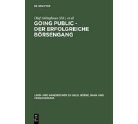 Going Public - Der Erfolgreiche Börsengang (Tapa dura) (Importación USA)