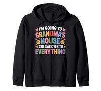 Going To Grandma’s She Always Says Yes - Sudadera con Capucha
