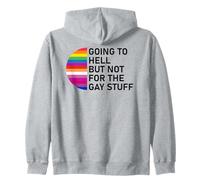 Going to Hell But Not for The Gay Stuff Funny Pride LGBT Sudadera con Capucha