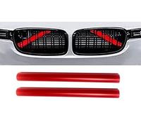 GOINGFAST 2 Puntales Decoración V de Parrilla Plástico ABS Rojo para F20 F21 F22 F23 F30 F31 F32 F33 F34 F36 G11 G12 G14 G30 G31