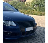 GOINGFAST Parrilla Rejilla Delantera Sport Sin Emblema Compatible con VW Passat 3C/B6 05-10 PDC