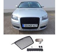 GOINGFAST Parrilla Rejilla Sport Panal de Abeja Compatible con A3 8P Prefacelift 05-08