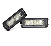 GOINGFAST Set Luces LED de Matrícula E Mark Compatibles con VW Golf Passat Polo Lupo Eos Beetle
