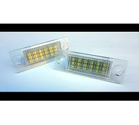 GOINGFAST Set Luces LED de Matrícula E Mark Compatibles con VW Skoda