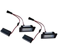 GOINGFAST Set Luces LED Iluminación E Mark de Matrícula Compatibles con VW Seat Skoda