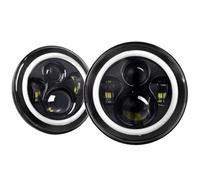 GOINTDJD Faros Delanteros Para Jeep Para Wrangler TJ LJ JK 1976-2017 Faro Delantero LED De 7 Pulgadas Faros