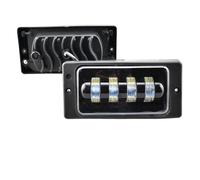 GOINTDJD Fendinebbia 2 Unids/par Para Lada 2110-2117 Impermeable 3000K 6000K Ámbar Blanco Para Antiniebla Para Led Que Pasa Para Kamaz Para Vaz 2114(Aluminium-double)