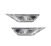 GOINTDJD giro intermitentes LED Lente Lámpara Marcador Lateral Transparente Luz Marcador Señal Giro 2016 Adelante 10.a Generación Para Civic Sedan/Coupe/Hatchback Luz señal Giro(Clear Lens)