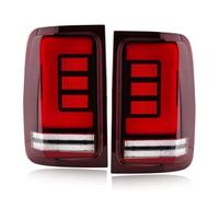 GOINTDJD Luces Traseras Para VW Para Amarok V6 2008-2022 LED Luz Intermitente Trasero Parada Freno Estacionamiento Lámparas Conducción Lámpara Marcha Atrás Remolque(Red A Pair)