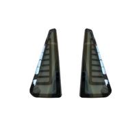 GOINTDJD Luz LED Antiniebla Trasera Para Coche Luz Parachoques Freno Para Automóvil Luz Diurna Y Intermitentes Luz Freno Baile Para Toyota Para NOAH Para VOXY Serie 80 Luces Traseras(Smoke Cover)