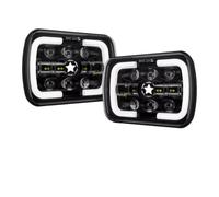 GOINTDJD Para Jeep Para Cherokee XJ Para Wrangler YJ Faros