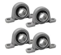 GOIYZTTR 4 Piezas 20mm Rodamientos de Cojinetes con Soporte KP004 Cojinete de Bloque de Almohada Se Puede Utilizar Como Accesorios Mecánicos