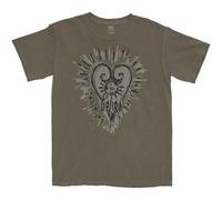 Gojira Tee: Fortitude Heart - X-Large - Grey - Unisex