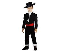 Gojoy shop- Traje Corto Flamenco Disfraz Cordobés para Niños para Ferias, Romerías y Cruces de Mayo, Contiene Sombrero, Chaqueta, Chaleco, Camisa, Pantalón y Faja. 6 Tallas Diferentes. (4)
